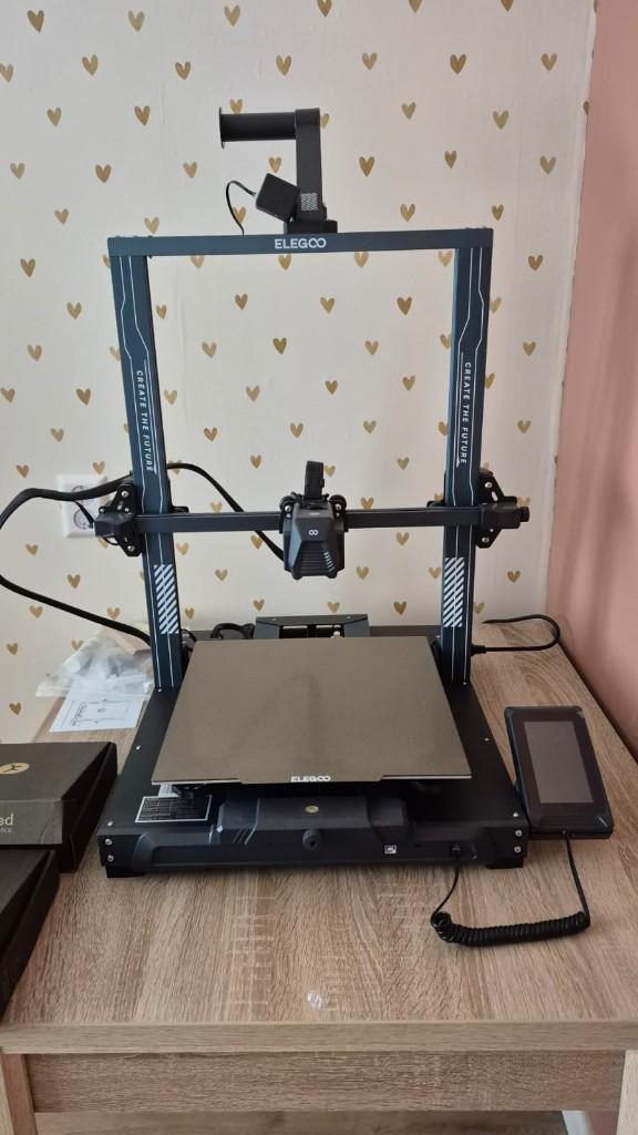Elegoo Neptune 3 Plus (Nooit Gebruikt!) + 2 rollen Filament, Ophalen, Elegoo, Zo goed als nieuw, Filament