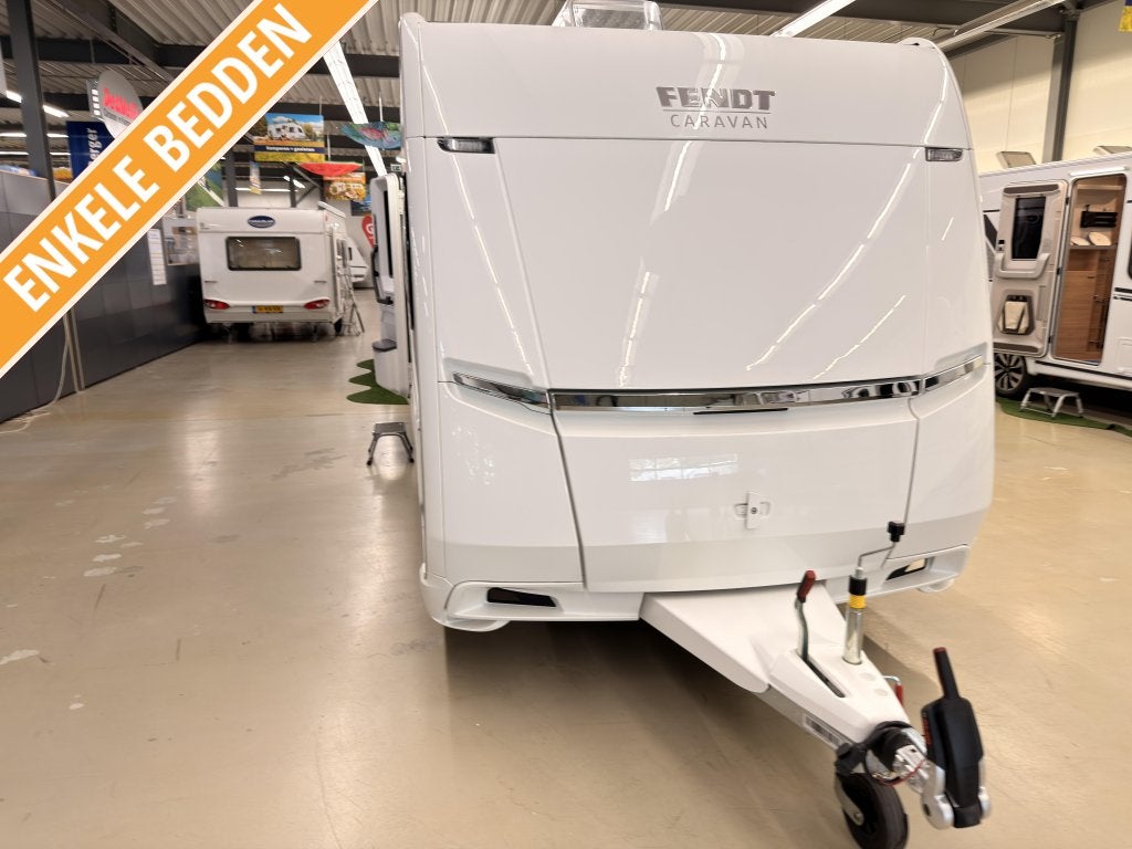 Fendt Bianco Selection 465 TG 1800KG + Enkele bedden, Caravans en Kamperen, Bedrijf, Schokbreker, Overige typen, 1250 - 1500 kg