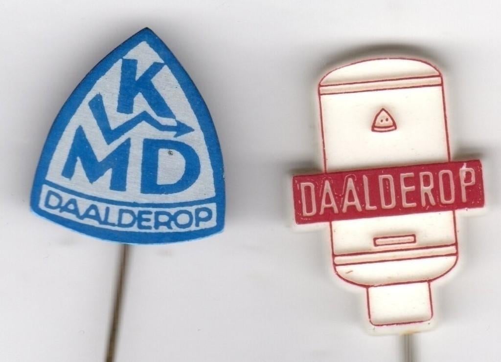 2 speldjes DAALDEROP BOILER KMD TIEL (A9), Ophalen of Verzenden, Gebruikt, Overige onderwerpen