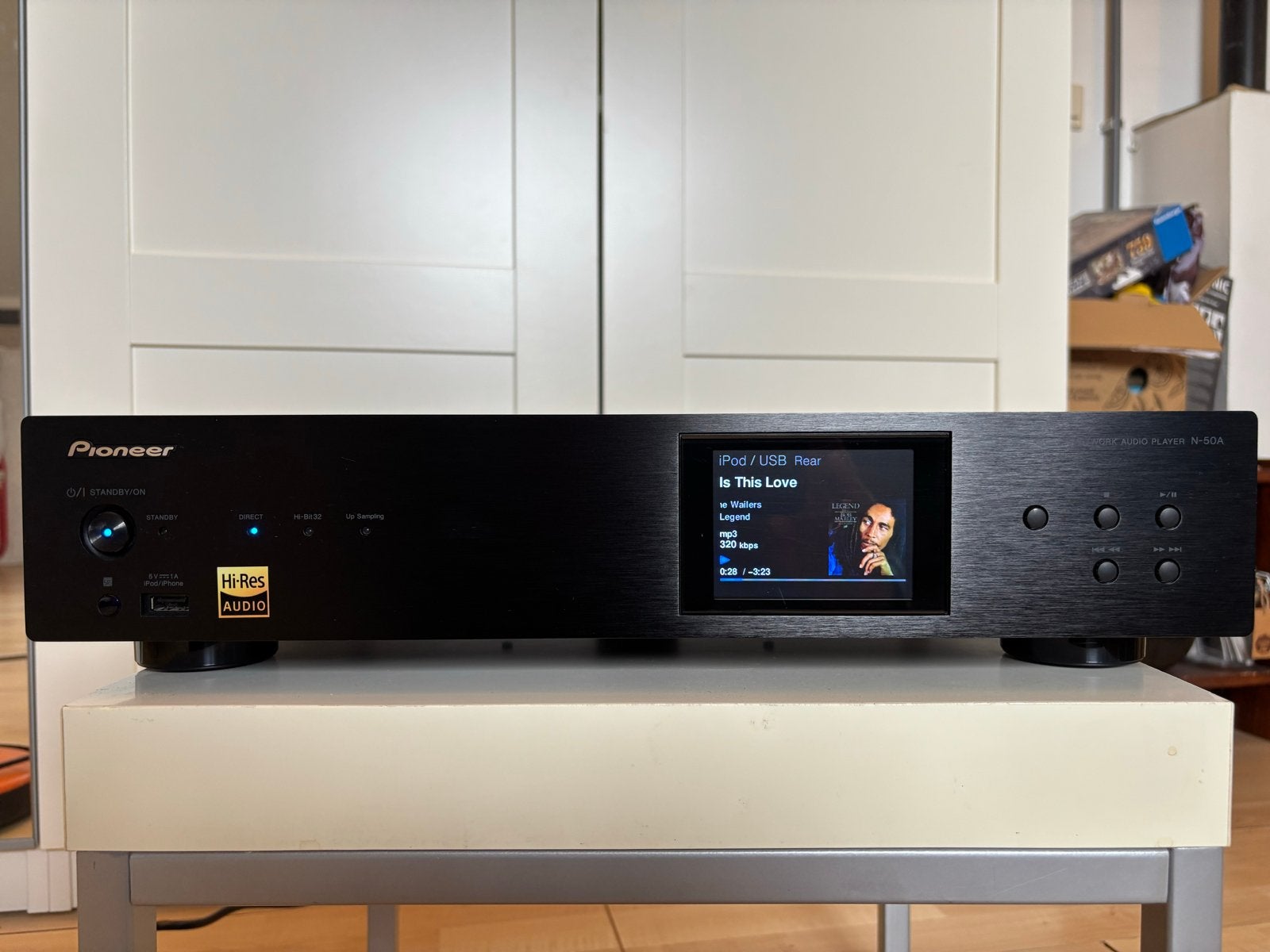 Pioneer N-50A-K Netwerk Audio Speler Hi-Res Audio, Ophalen, Zo goed als nieuw