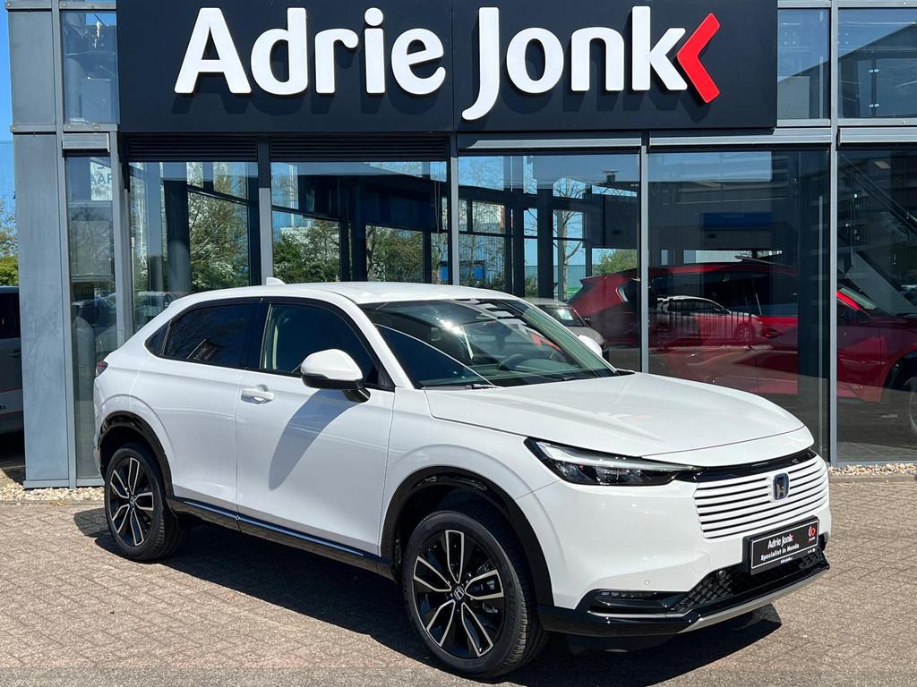 Honda HR-V 1.5 e:HEV Advance | €2000,- VOORRAAD VOORDEEL |, Euro 6, Leder en Stof, Wit, Bedrijf