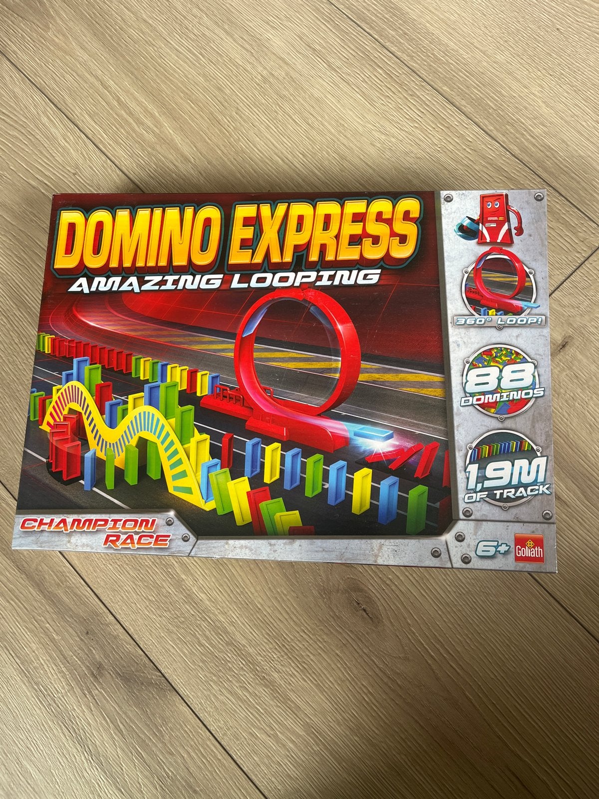 Domino Express Amazing Looping Champion Race Goliath, Ophalen, Gebruikt, Jongen of Meisje