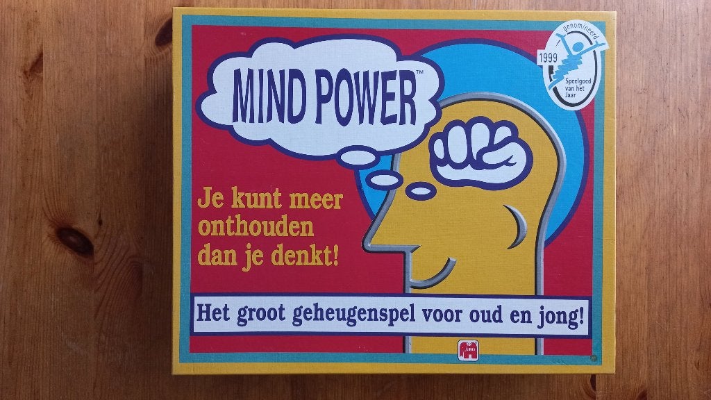 Mind Power bordspel, Vijf spelers of meer, Ophalen of Verzenden, Zo goed als nieuw