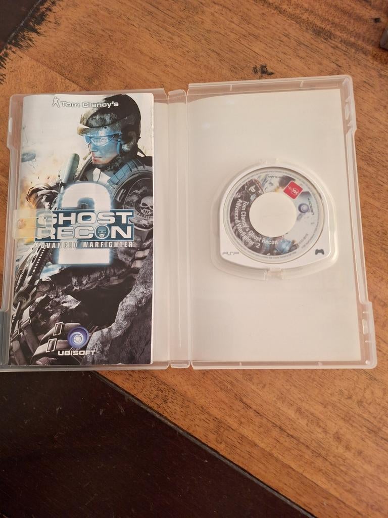 Tom Clancy's Ghost Recon Advanced Warfighter PSP, Gebruikt, Shooter, 1 speler, Ophalen of Verzenden
