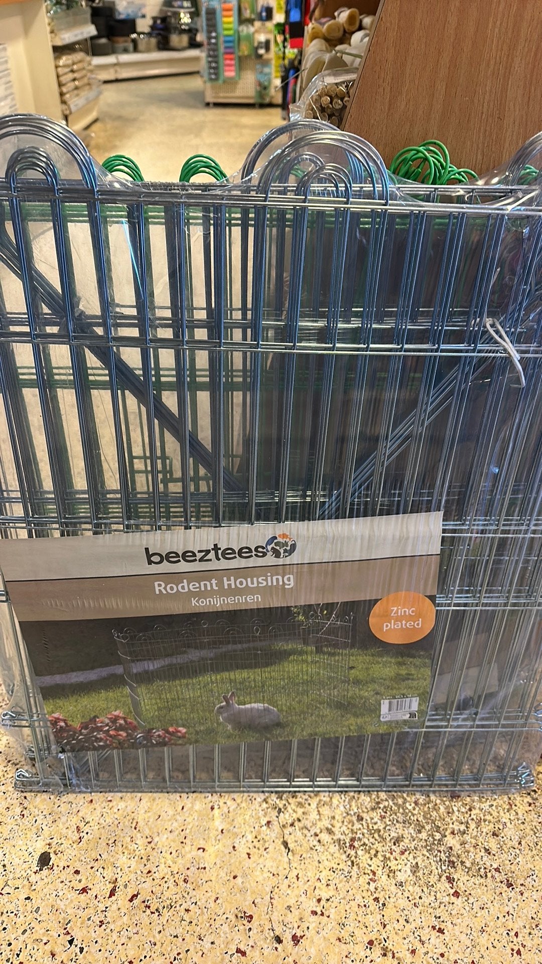 Konijnenren 6 panelen (nieuw), Dieren en Toebehoren, Ophalen, 110 cm of meer, 60 tot 90 cm, Nieuw