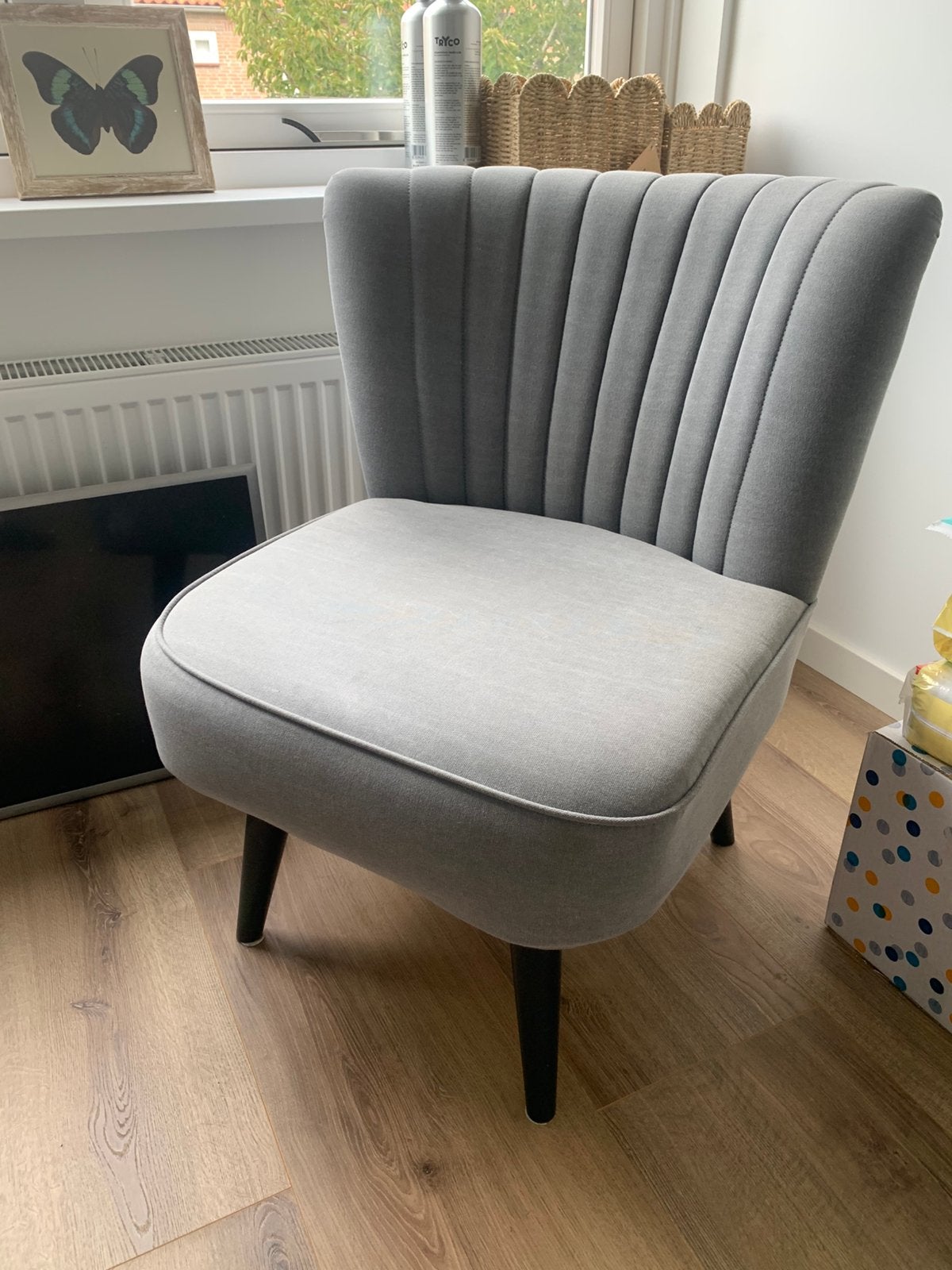 Fauteuil stoel Sissy-Boy blauw, Ophalen, Zo goed als nieuw, 75 tot 100 cm, 50 tot 75 cm