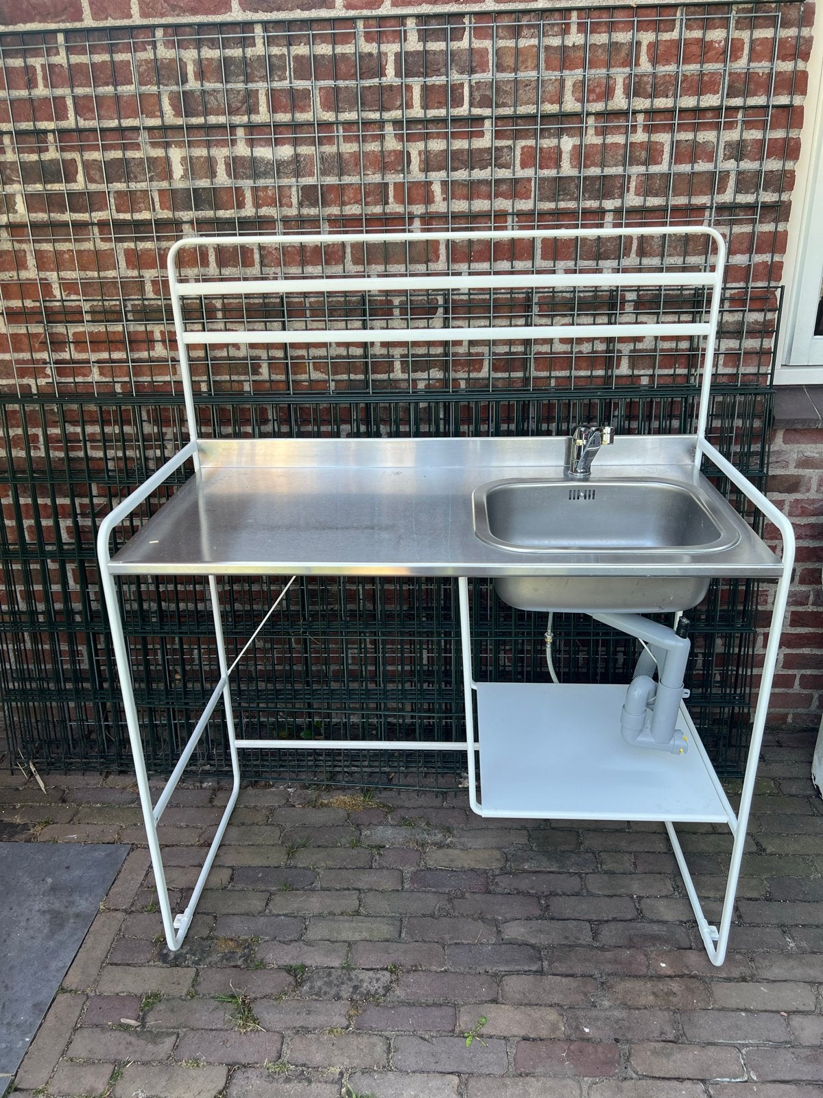 Noodkeuken / kitchenette met spoelbak en kraan, Ophalen, Gebruikt
