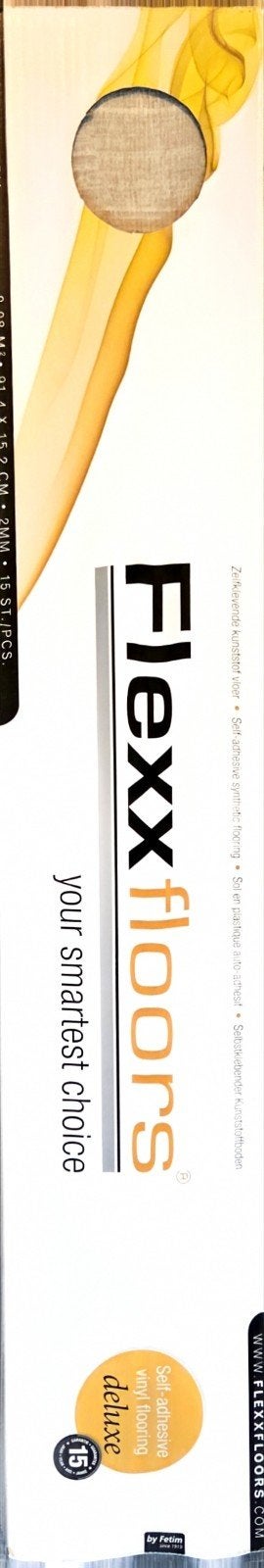 Flexx Floors Witte Eiken Laminaat - 2.08 m² (3x), Ophalen, Kunststof, 50 tot 150 cm, Nieuw