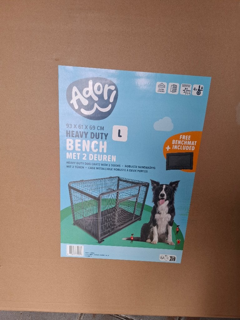 adori heavy duty bench maat l, Ophalen, Nieuw