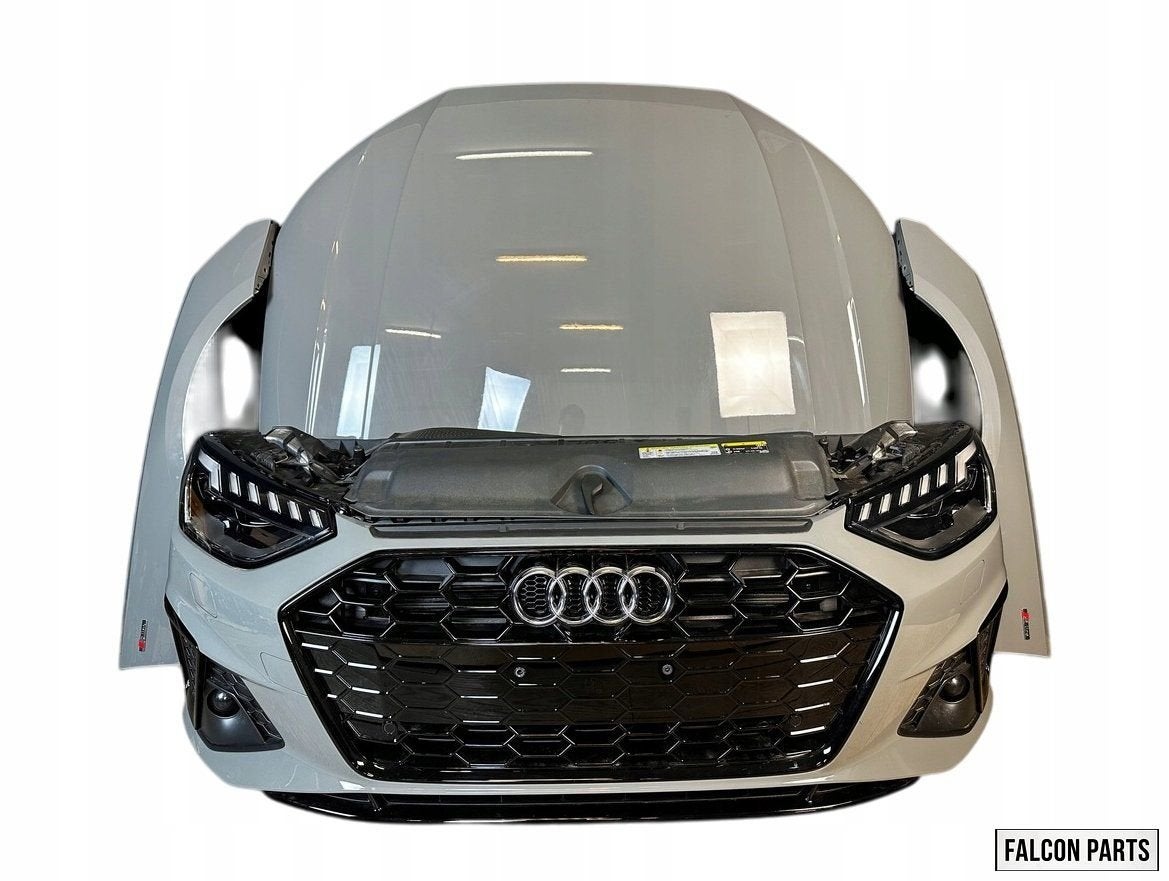 AUDI A4 B9 FACELIFT S-LINE. VOORBUMPER, MOTORKAP, ZIJSCHERME, Gebruikt, -, -, Bumper