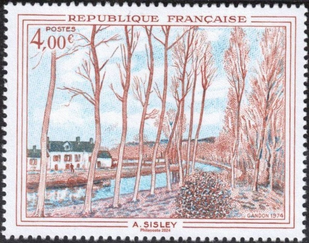 Jaar 2024 Yv 5789 Salon Philex 2024 "Canal du Loing"., Ophalen of Verzenden, Postfris