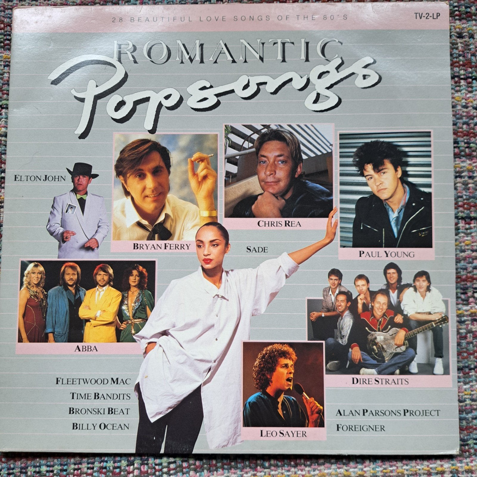 Romantic Popsongs - Dubbel LP (ABBA, Elton Jo, Dire Straits, Gebruikt, Pop, Complilatie, Ophalen of Verzenden