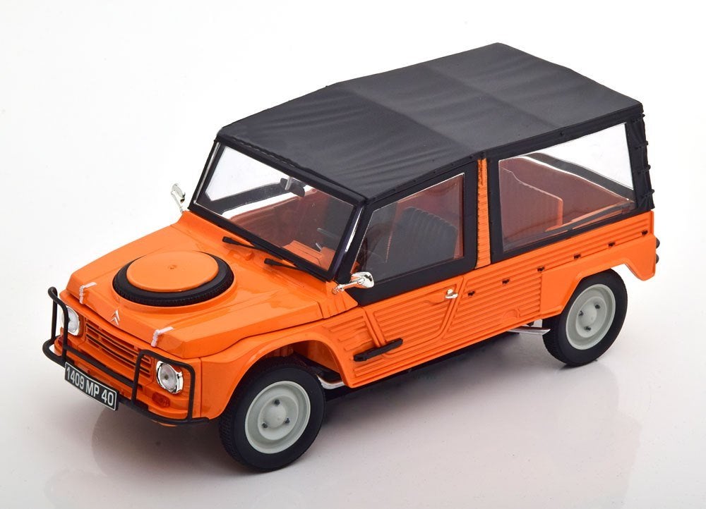 Citroen Mehari 44 met afneembare Softtop 1979 Oranje 1-18 N, Tschuiten@hotmail.com, Auto, Frankrijk, Norev