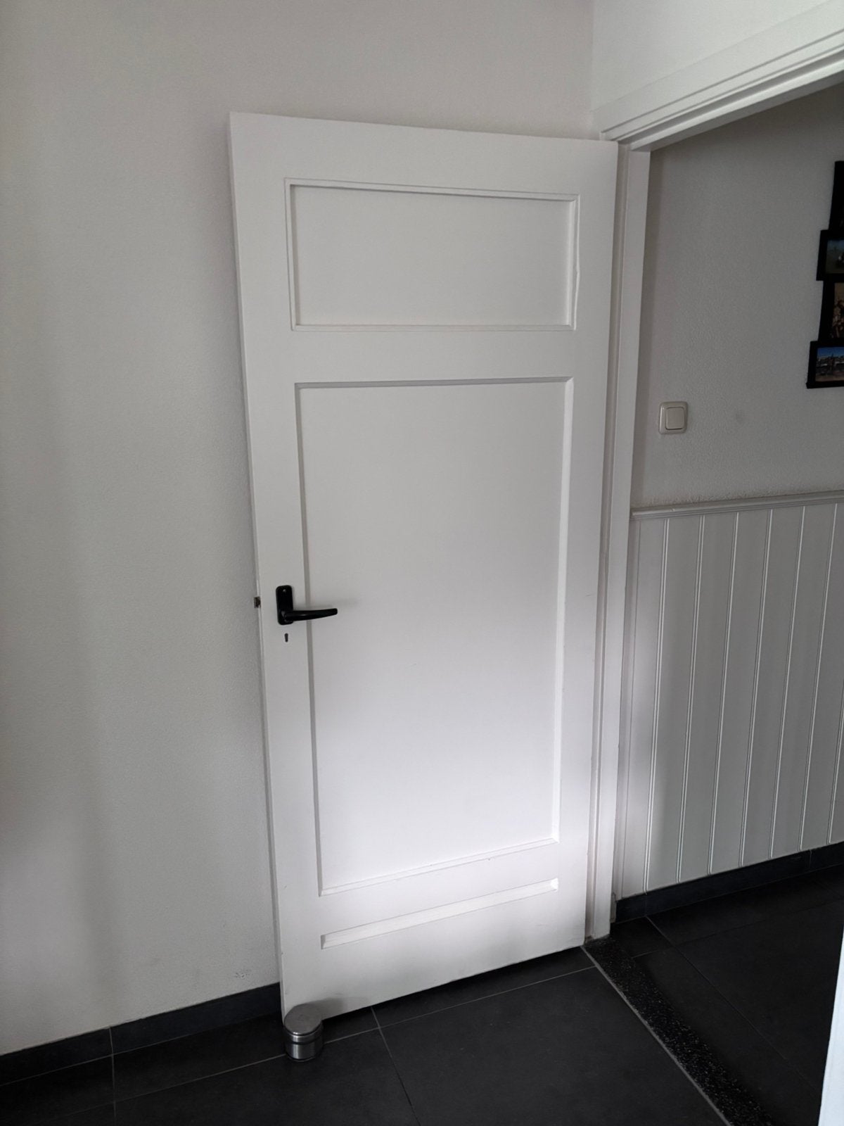 Oude paneeldeur, Doe-het-zelf en Verbouw, Ophalen, Gebruikt, 80 tot 100 cm, Binnendeur