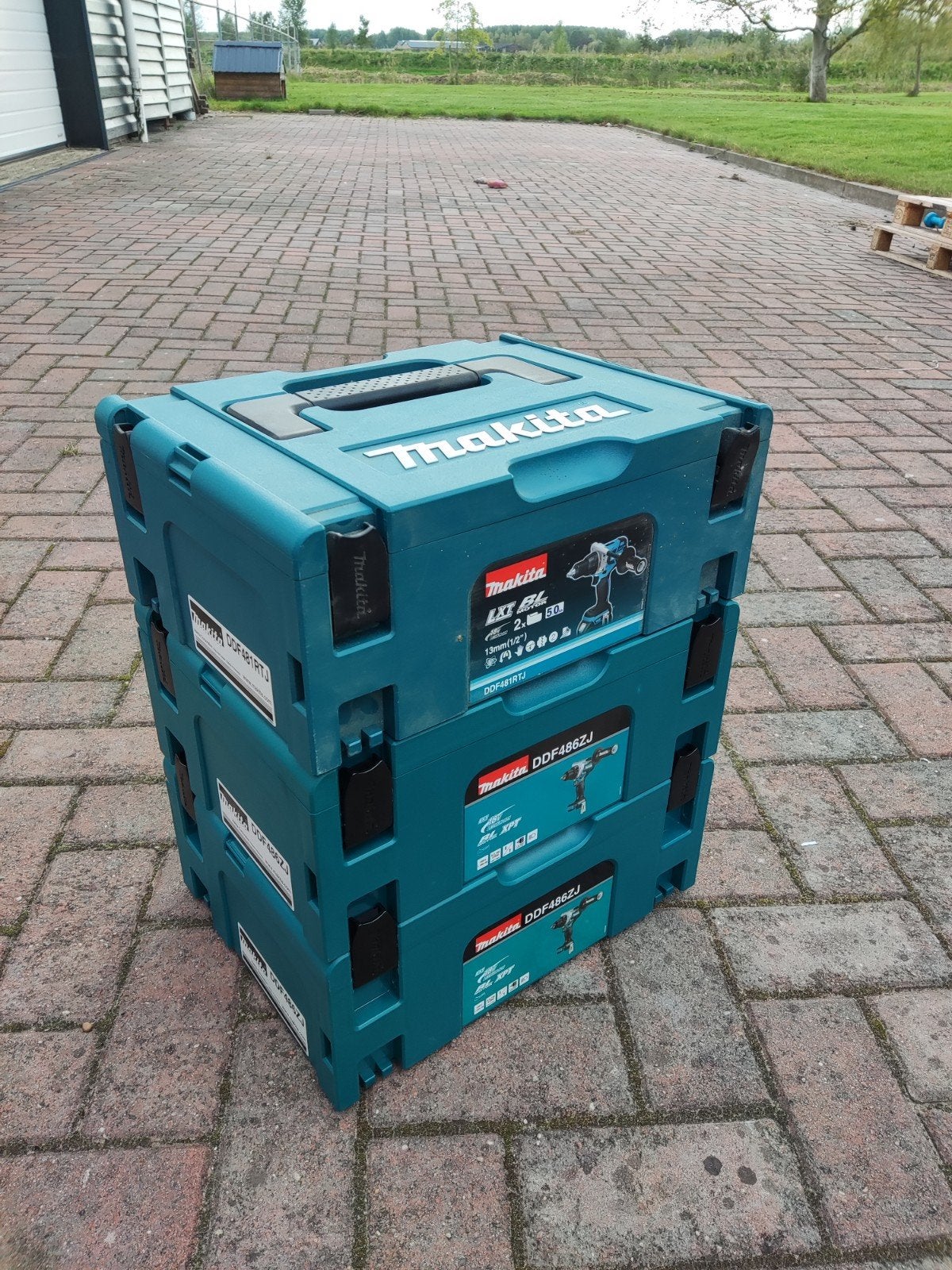 Makita Gereedschapskoffers (3 stuks), Ophalen of Verzenden, Zo goed als nieuw, Gereedschapsopslag, Makita