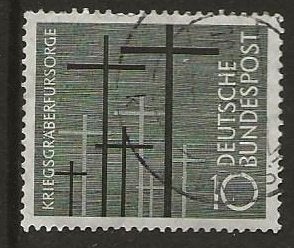 Duitsland 301, kruizen, Verzenden, BRD, Gestempeld