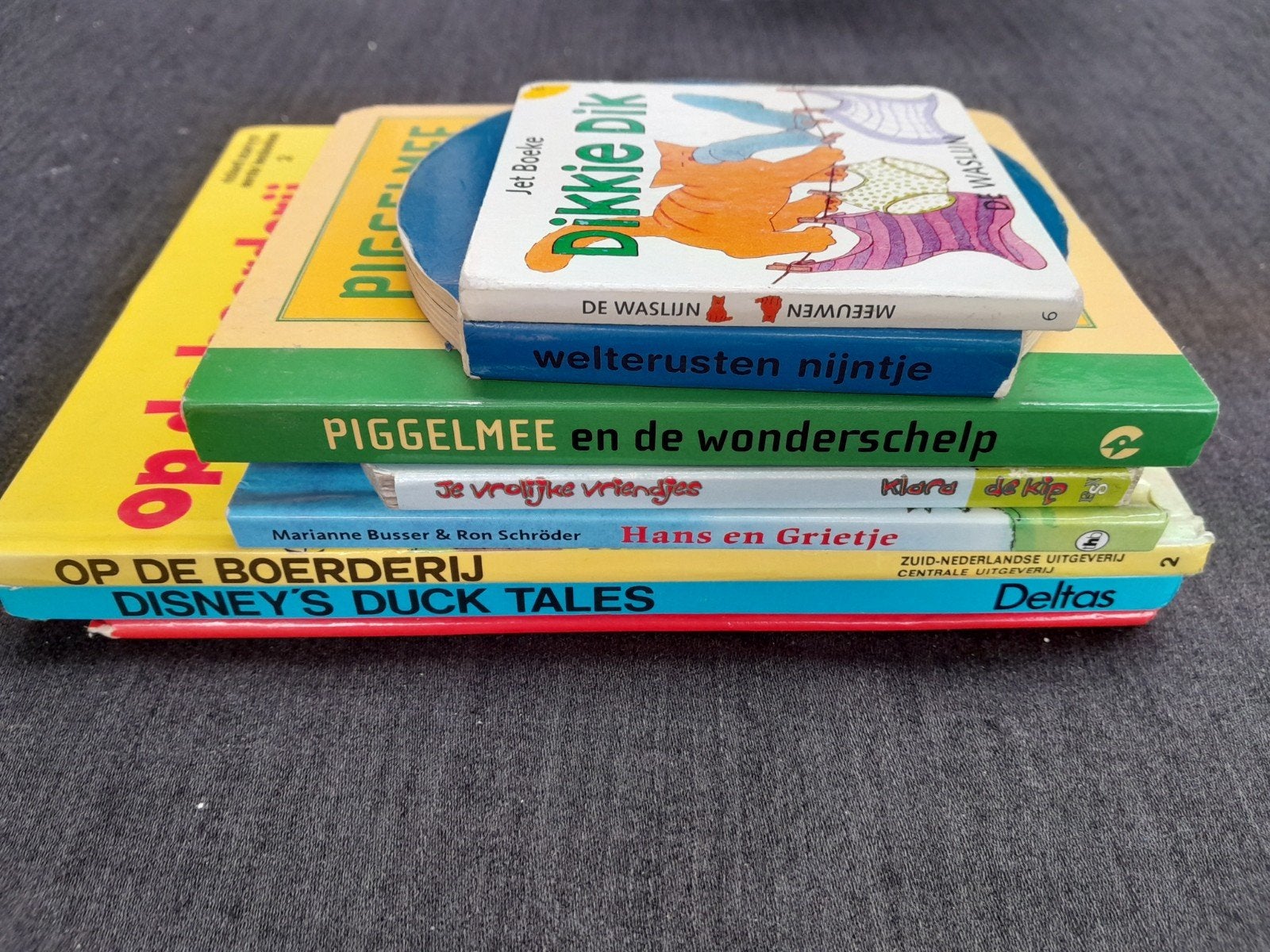 Kinderboeken: Hans en Grietje, DuckTales, Een dagje uit, Gelezen, Jongen of Meisje, Diverse auteurs, Ophalen of Verzenden