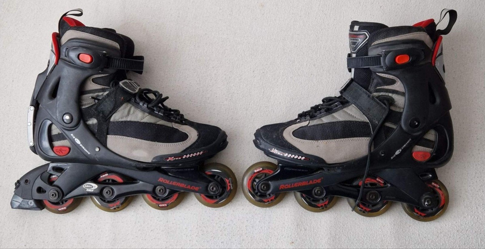 Rollerblades in maat 43 - Zwart/Grijs, Ophalen of Verzenden, Gebruikt, Overige typen, Overige merken