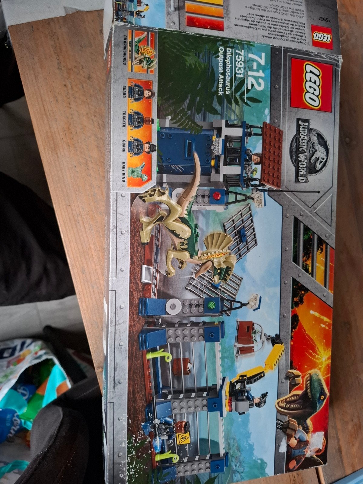 LEGO Jurassic World Dilophosaurus Outpost Attack 75931, Kinderen en Baby's, Speelgoed | Duplo en Lego, Ophalen, Gebruikt, Jurassic World
