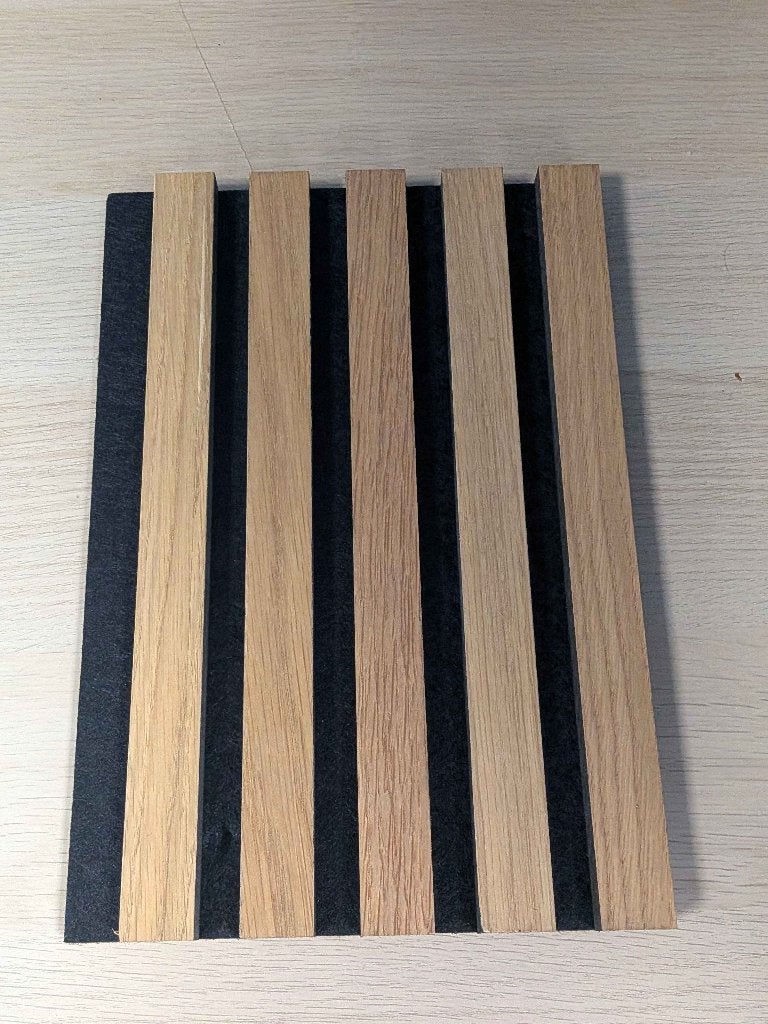 Wandpanelen Licht Eiken - 24cm x 30cm, Huis en Inrichting, Ophalen, Gebruikt, Wandbord of Wandpaneel
