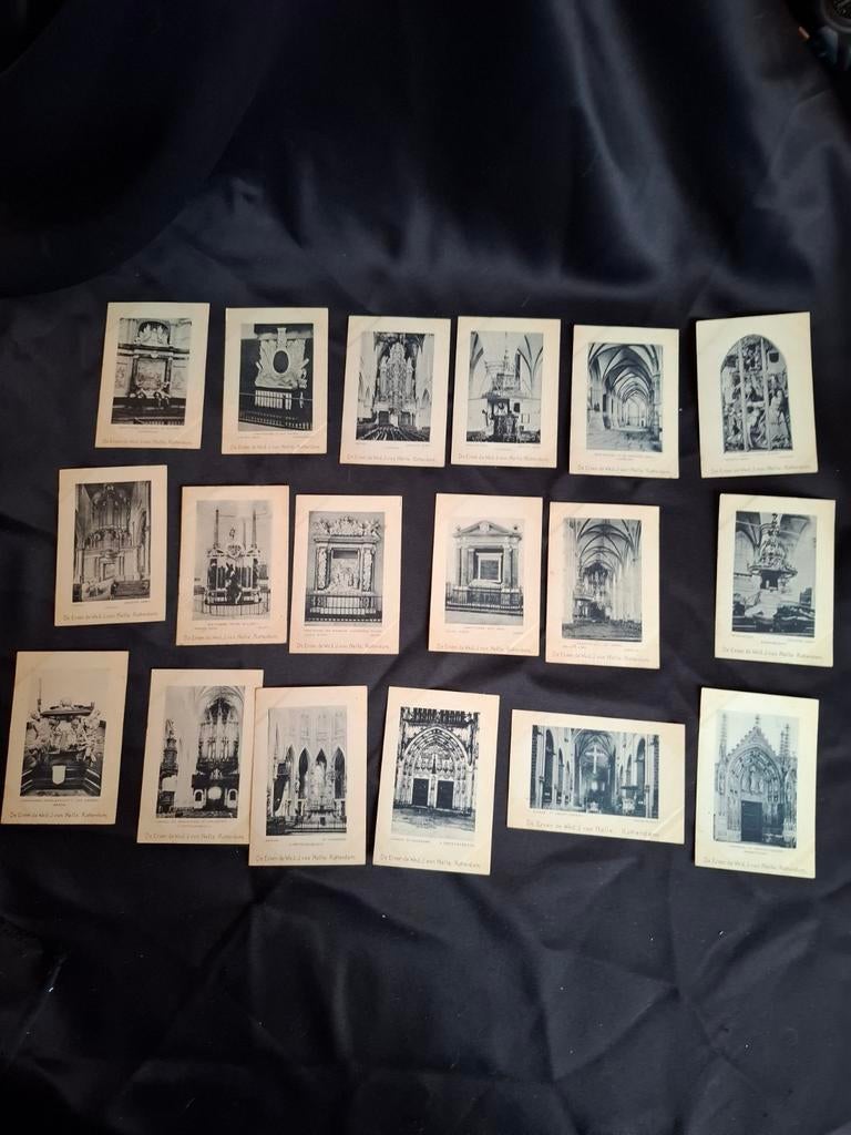 18 Plaatjes Hollandsche Kunst 1903 De Erven de Wed. V. Nelle, Ophalen of Verzenden