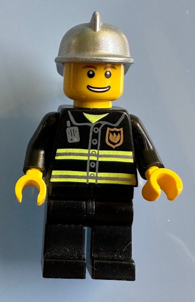 Lego City Brandweer Quad (30010) met brandweerman, Compleet, Lego, Ophalen of Verzenden, Complete set