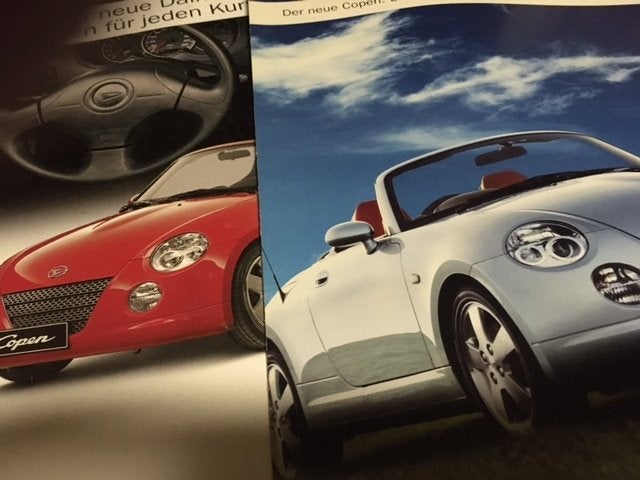 Daihatsu Charade, Copen of Feroza brochure/auto folder 84-08, Ophalen of Verzenden, Overige merken