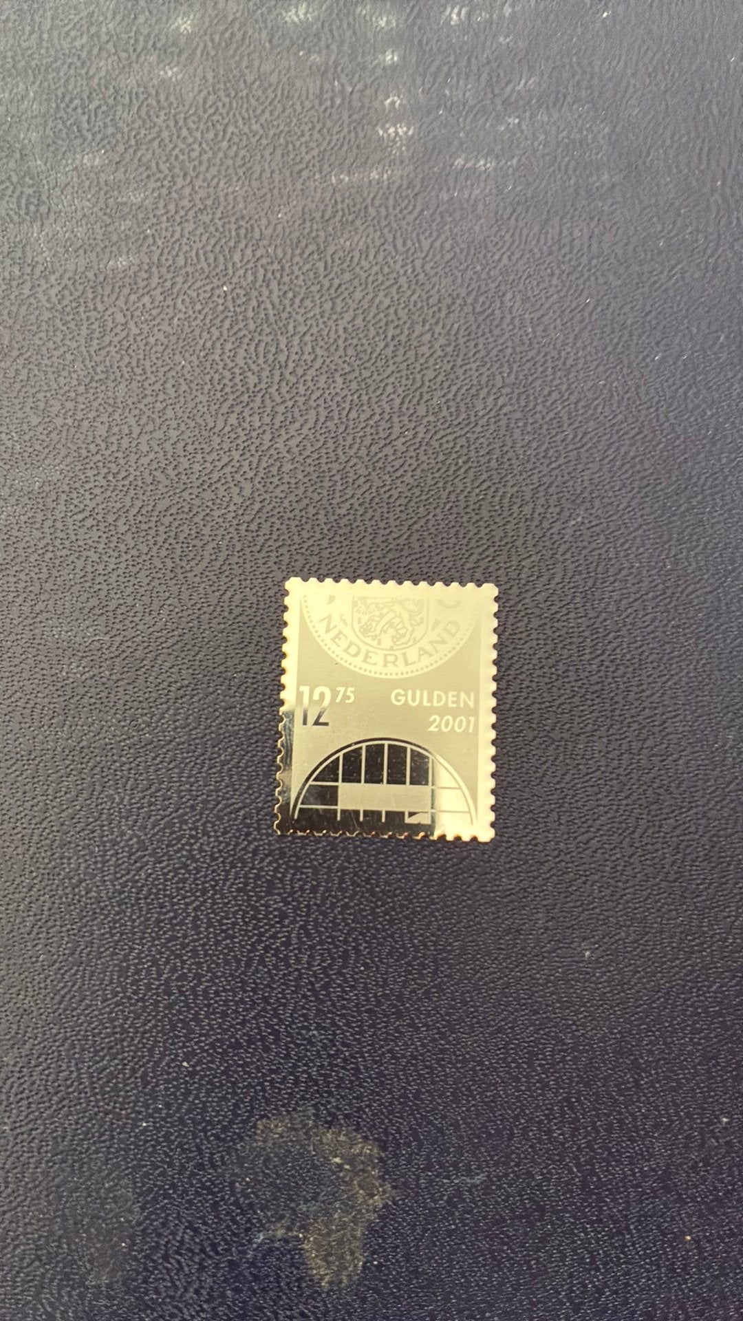 2001 zilver postzegel postfris, Ophalen of Verzenden, Na 1940, Postfris