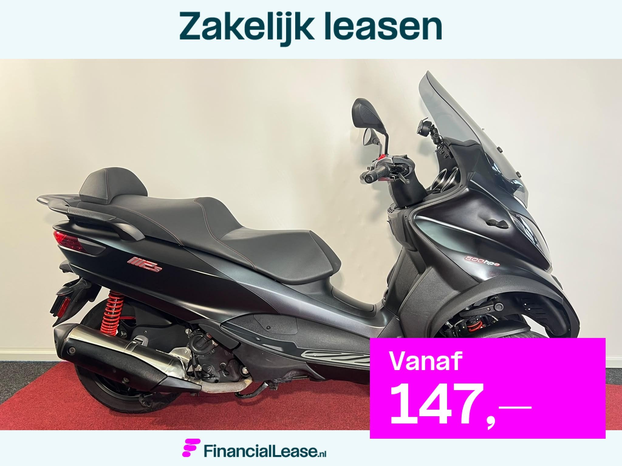 Piaggio MP3 500 HPE Sport, Motoren, Motoren | Piaggio, Scooter, 493 cc, Bedrijf, 12 t/m 35 kW