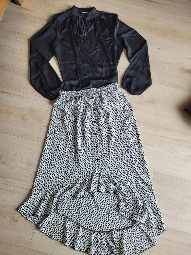 Leuk set rok pescara blouse cadadia mt m, Kleding | Dames, Maat 38/40 (M), Overige kleuren, Verzenden, Pescara