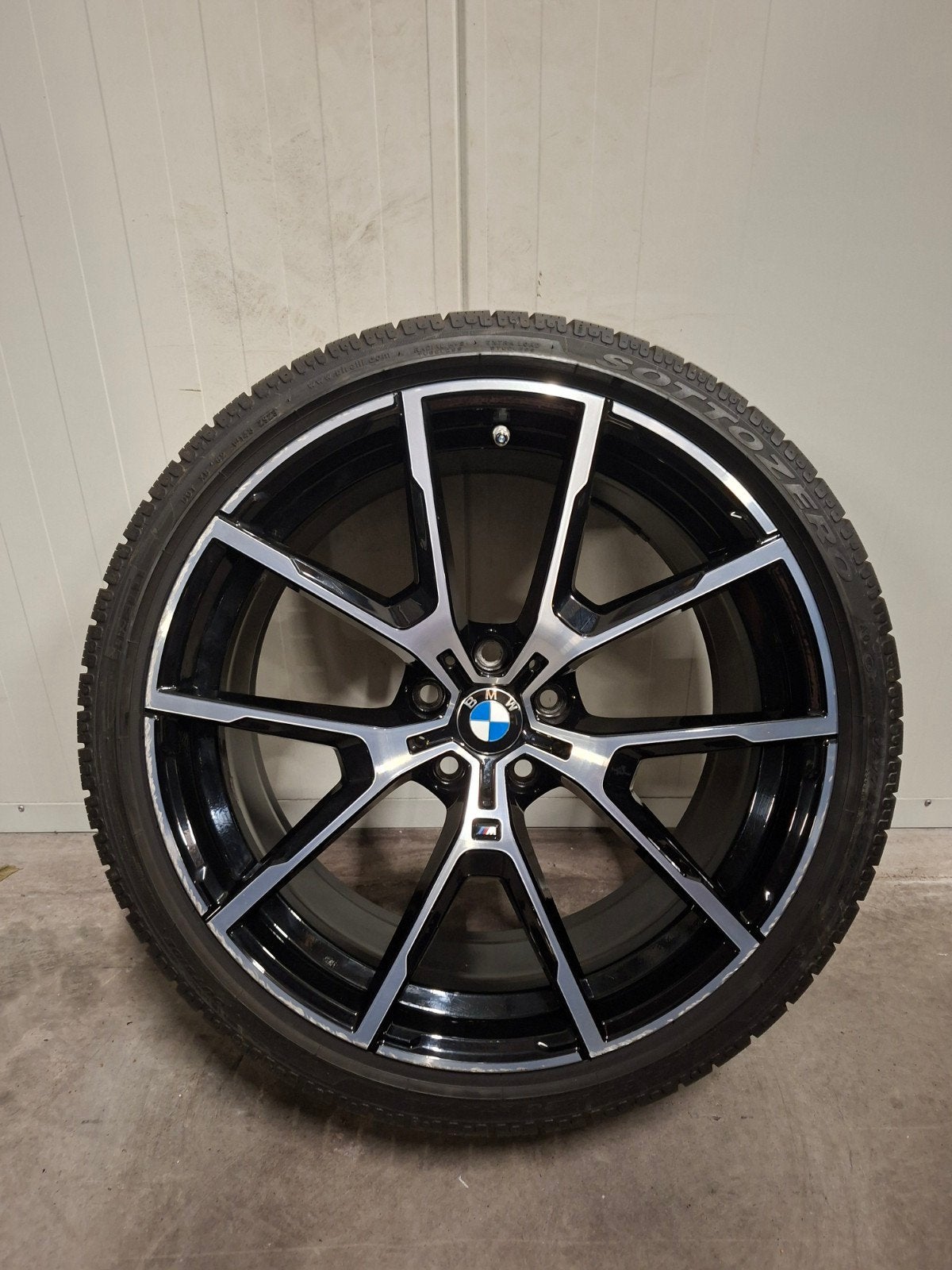 20' BMW 5 8 Serie Styling 728M Bicolor met winterbanden, 245 mm, Banden en Velgen, Personenwagen, 20 inch
