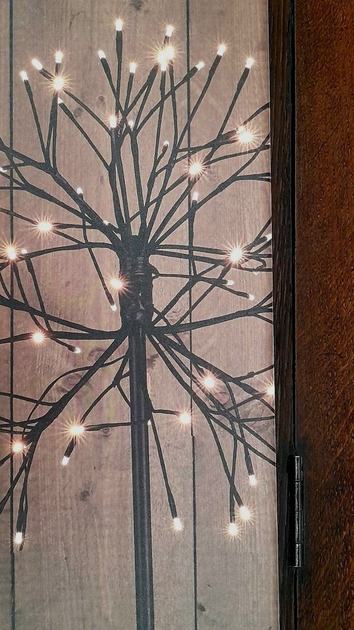 Nieuwe design lichtboom voor binnen en buiten 96 LEDlampjes, Ophalen of Verzenden, Nieuw
