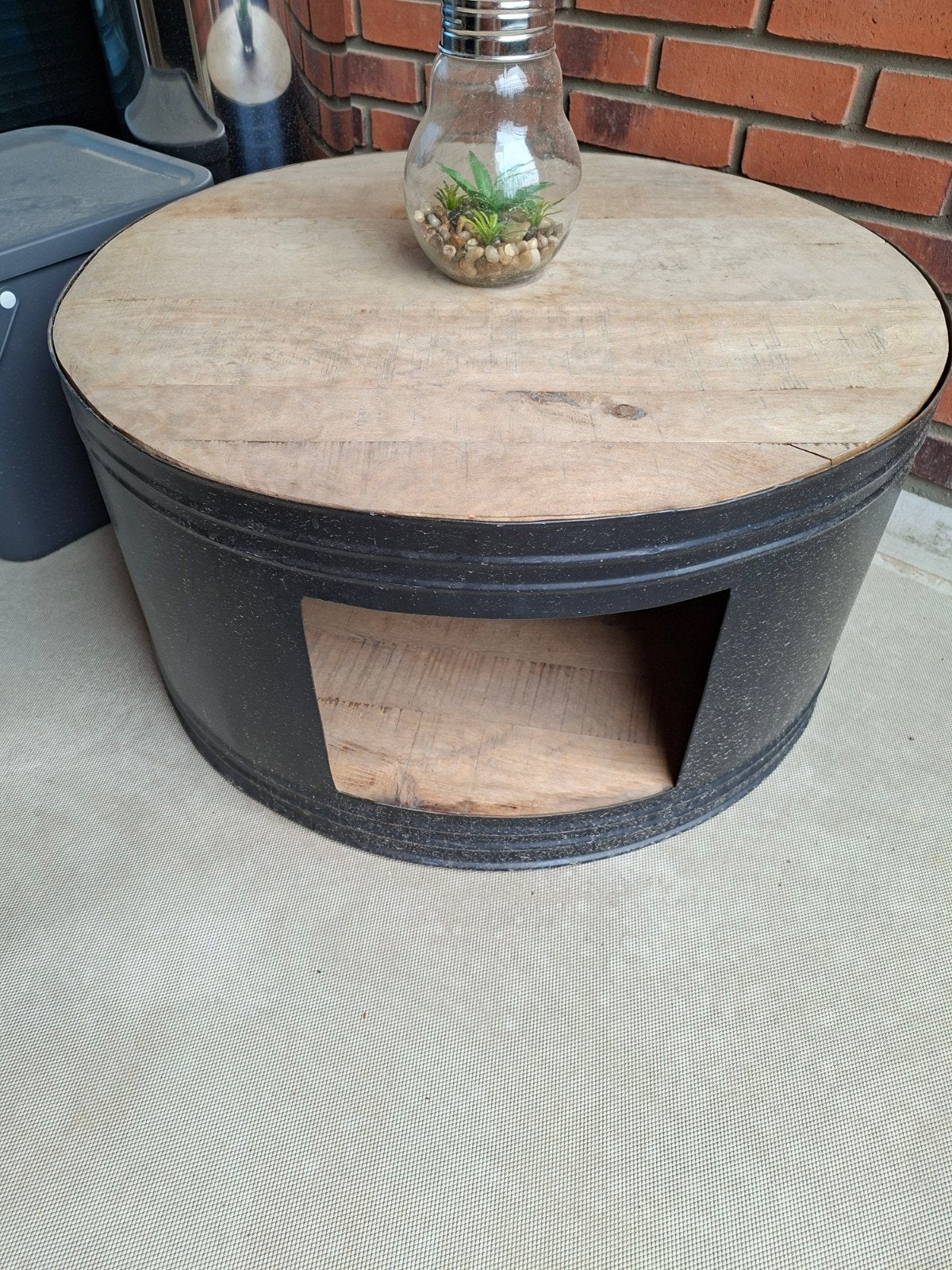 Salontafel, Ophalen, 50 tot 100 cm, Rond, 50 tot 100 cm