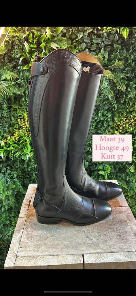 Leren rijlaarzen 39, Dieren en Toebehoren, Paardrijkleding, Ophalen of Verzenden, Zo goed als nieuw, Dressuur, Schoeisel