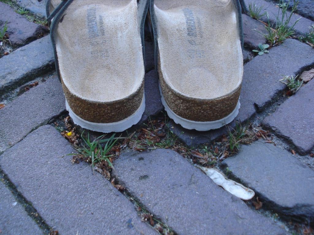 MAYARI BIRKENSTOCKS LEGERGROEN 40 GRATIS VERZENDING PER POST, Verzenden, Zo goed als nieuw, Groen, Slippers