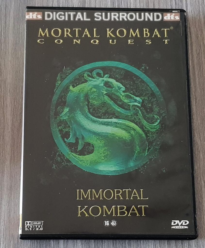 DVD Mortal Kombat,Conquest, Cd's en Dvd's, Vanaf 16 jaar, Ophalen of Verzenden, Zo goed als nieuw, Actie