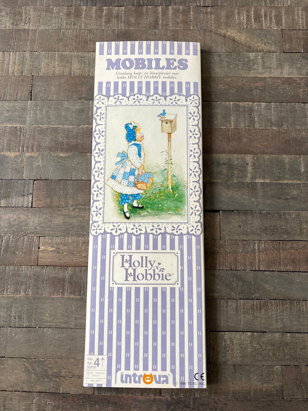 Vintage Holly Hobbie Mobiles Knutselset (1990), Hobby en Vrije tijd, Overige thema's, Nieuw, Meerkleurig, Ophalen of Verzenden