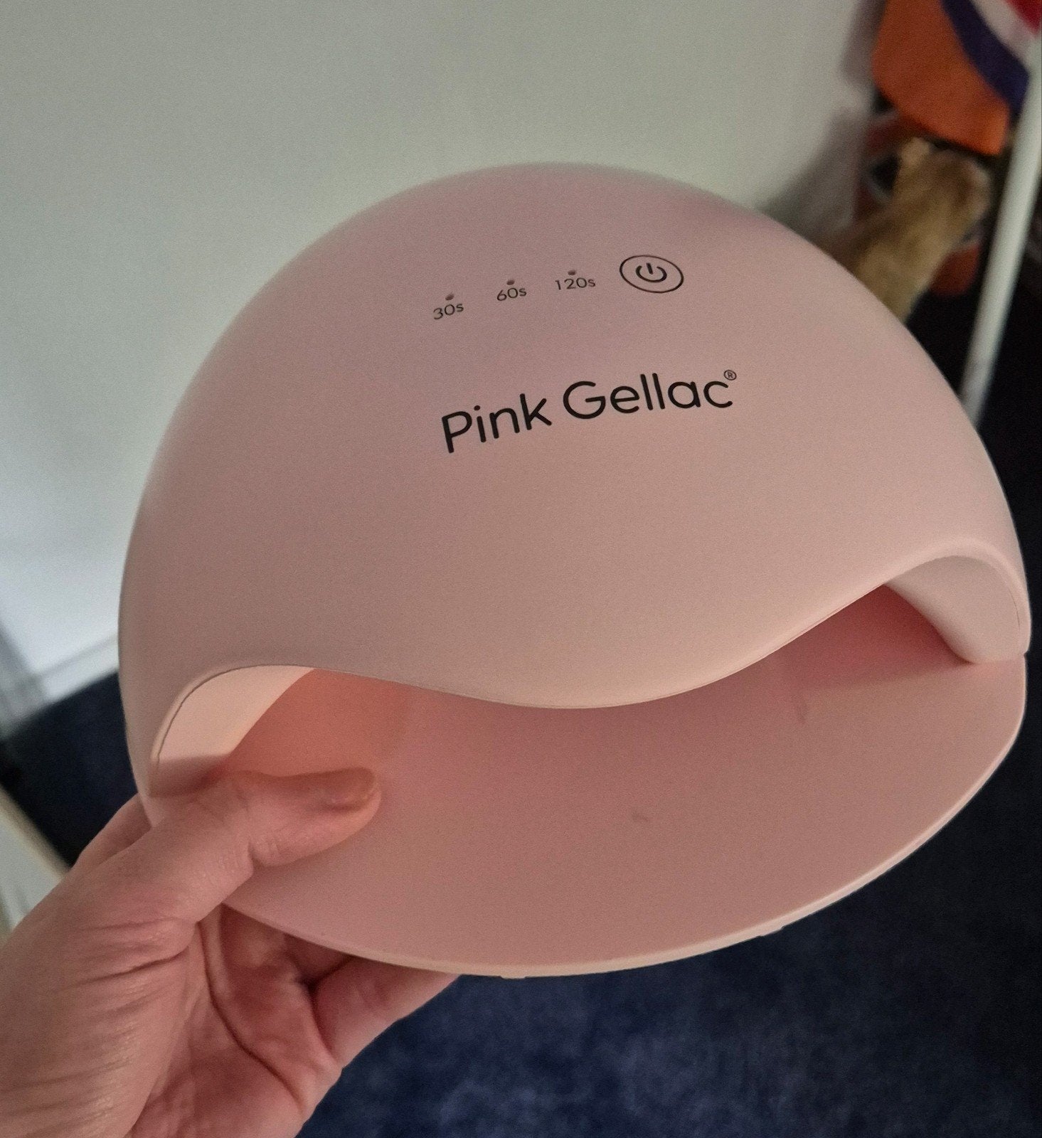 Pink Gellac LED lamp roze, Ophalen of Verzenden, Zo goed als nieuw, Roze, Handen en Nagels