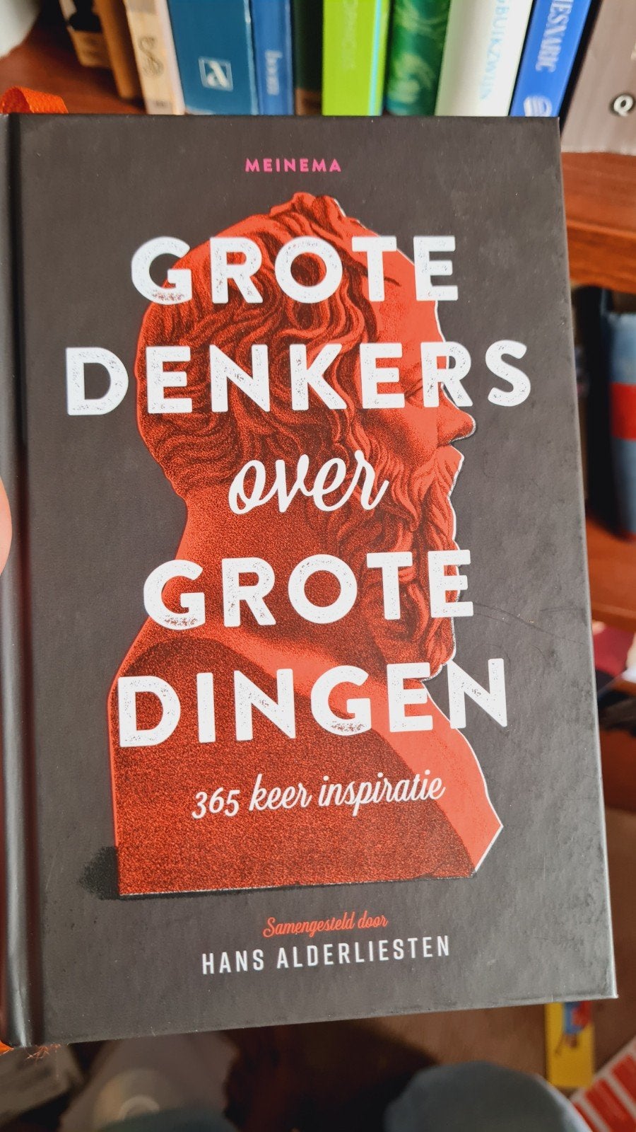 Grote Denkers over Grote Dingen - Hans Alderliesten, Boeken, Ophalen of Verzenden, Zo goed als nieuw, Wijsbegeerte of Ethiek, Hans Alderliesten