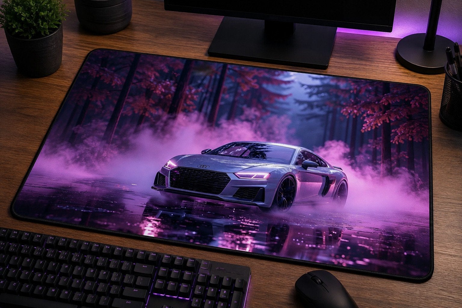 Neon Mist
Een futuristische rit door een mysterieuze were, Computers en Software, Muismatten, Ophalen of Verzenden, Gaming muismat