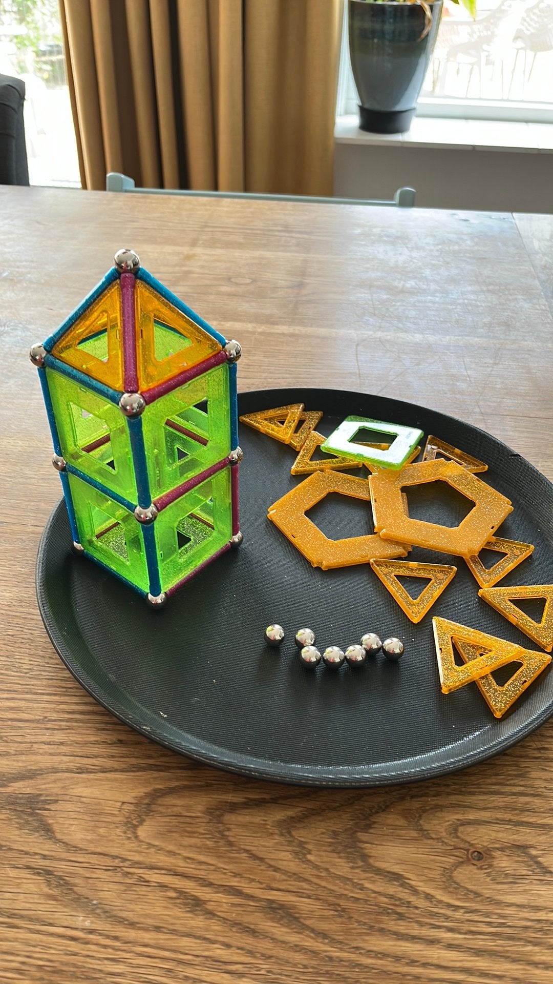 Geomag glitter - Magnetisch speelgoed, Ophalen, Zo goed als nieuw