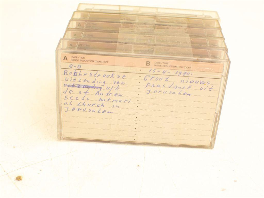 5 TDK cassettebandjes 31346, Cd's en Dvd's, Cassettebandjes, Ophalen of Verzenden, Gebruikt, Overige genres, 1 bandje