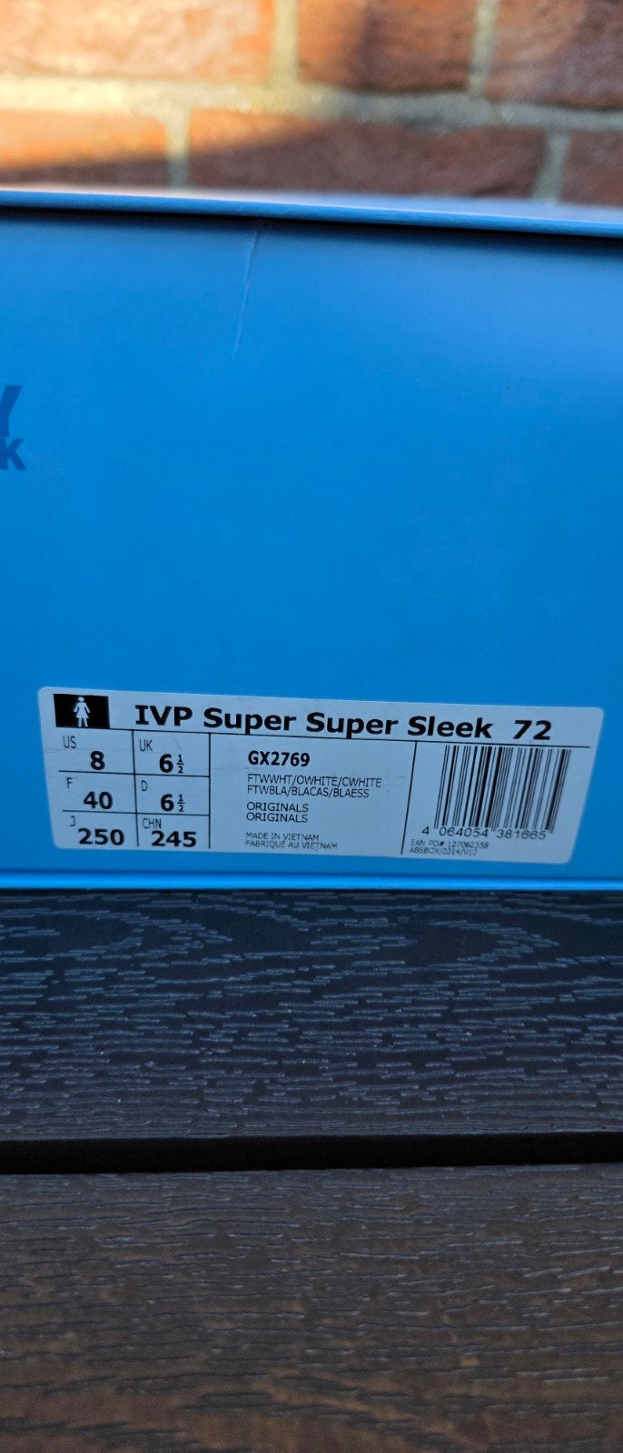 Adidas Ivy Park Super Sleek 72 sneakers beige wit mt 40, Adidas, Beige, Ophalen of Verzenden, Sneakers of Gympen