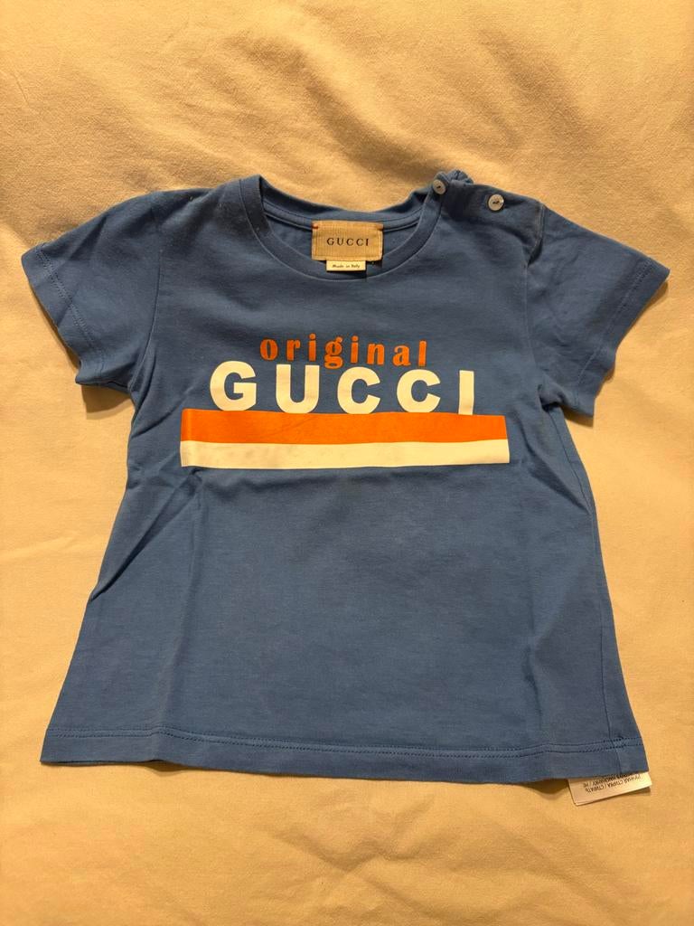 Gucci T-shirt voor kinderen (18 maanden), Ophalen of Verzenden, Gebruikt, Jongen of Meisje