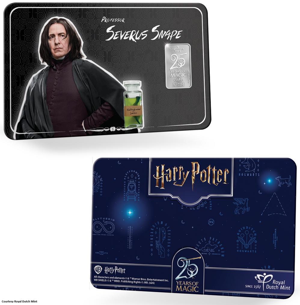 Nederland: '25 Years of Magic' versie Severus Sneep Ag 0,999
