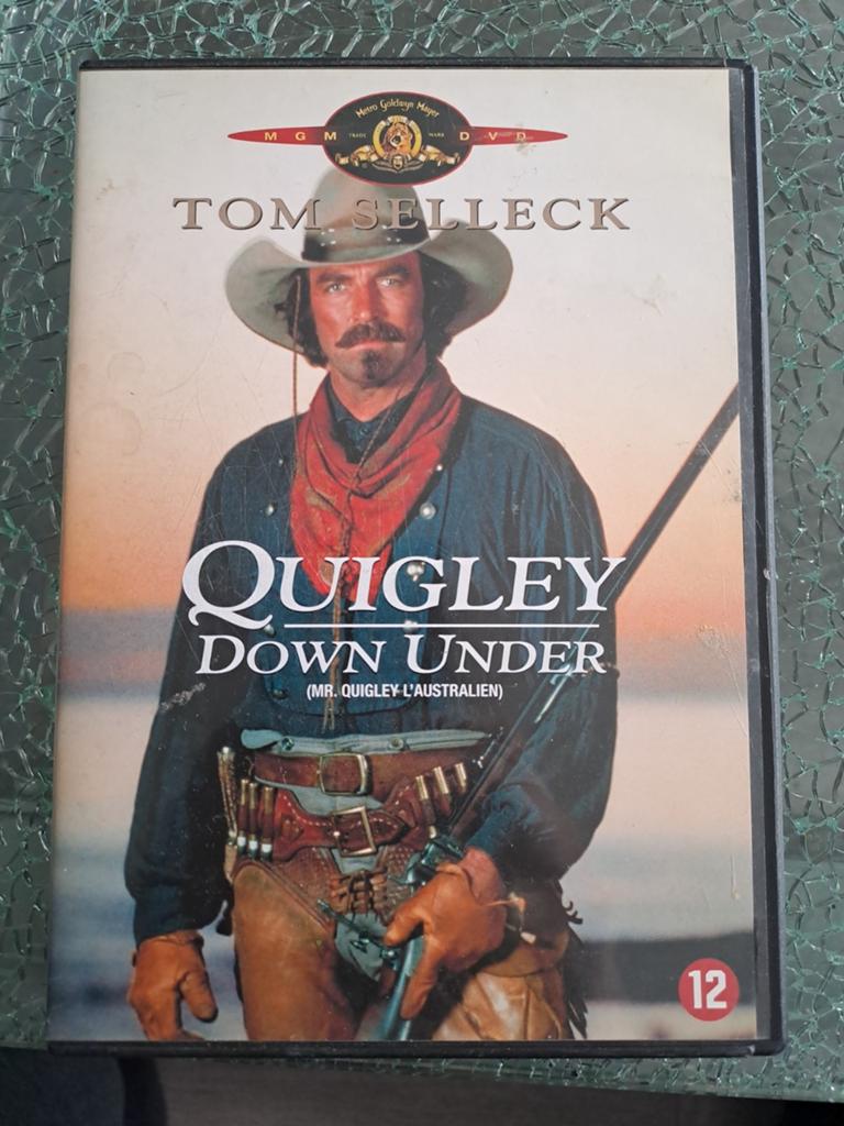 Quigley down under (dvd), Cd's en Dvd's, Vanaf 16 jaar, Ophalen of Verzenden, 1980 tot heden, Zo goed als nieuw