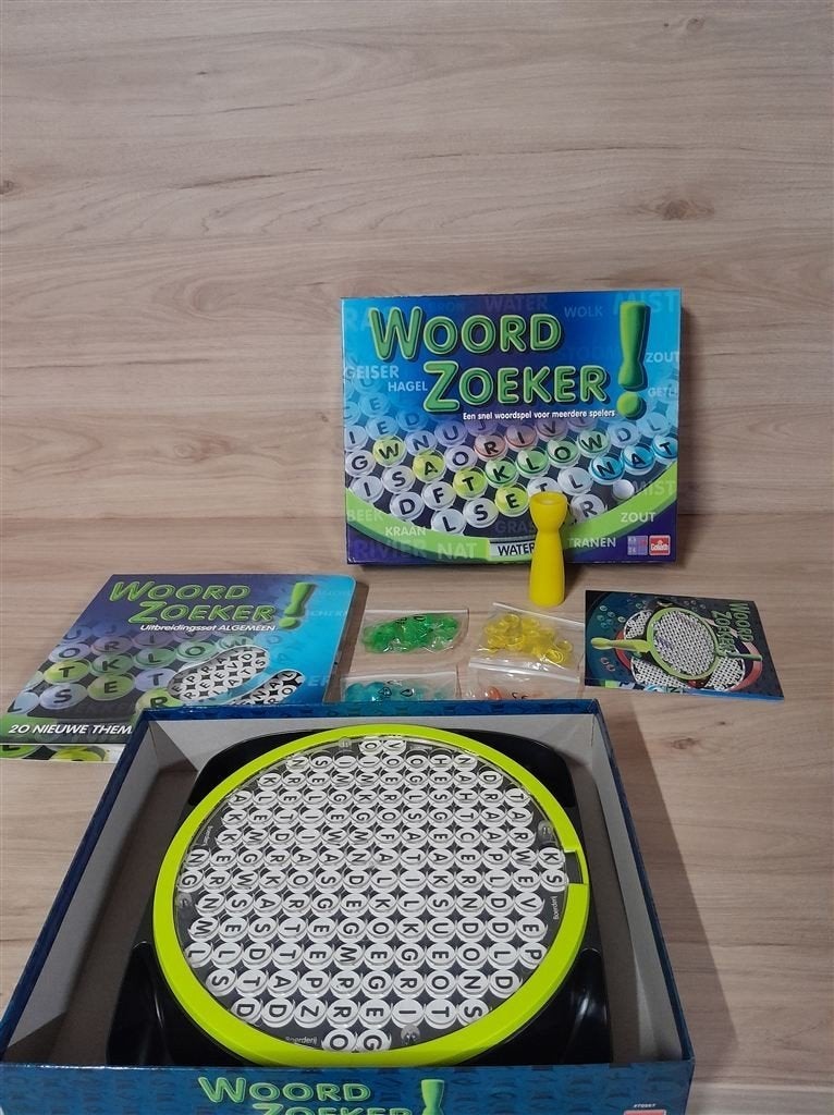 woordzoeker! Goliath [s1207], Hobby en Vrije tijd, Gezelschapsspellen | Bordspellen, Verzenden, Zo goed als nieuw