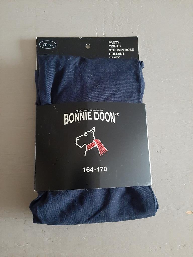 Nieuwe Bonnie Doon panty 70 denier marine maat 164/170., Ophalen of Verzenden, Nieuw, Bonnie Doon, Meisje