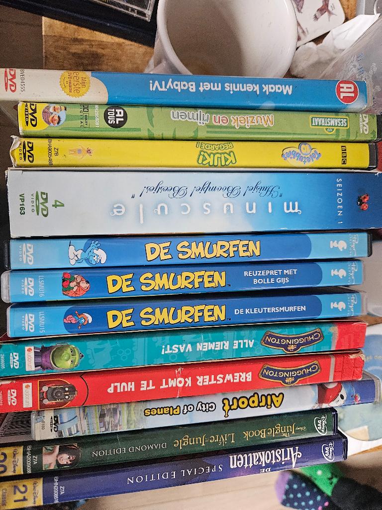 Div kinder dvds, Alle leeftijden, Ophalen, Gebruikt, Film
