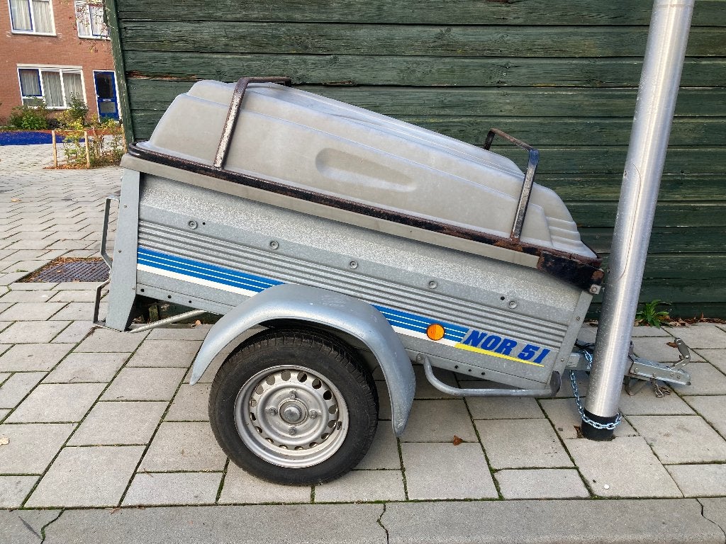 Aanhangwagentje NOR 51, Ophalen, Gebruikt